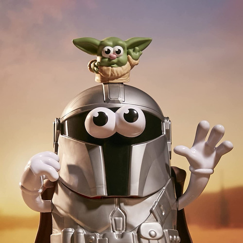 Imagen 5 de 9 de Señor Cara De Papa El Mandalorian + Bebé Yoda