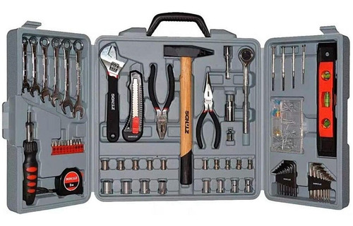 Estojo De Ferramentas Manuais De Uso Hobby Com 160 Pecas