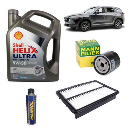 Kit Mantención Mazda Cx-5 2.0 Benc. 2012-2024 5w30 Sint.