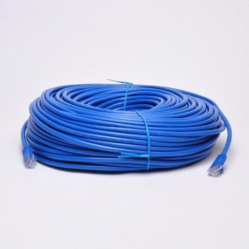 Nuevo Cable Sólido De 23 Awg Utp De 300 Pies Azul Rj45 Cat6 