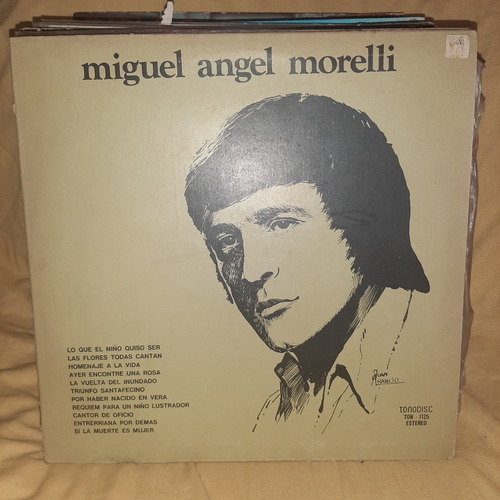 Vinilo Miguel Angel Morelli F1