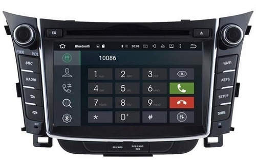 Radio Gps Bluetooth Hyundai I30 2011-18 Android 9 64gb 4gb