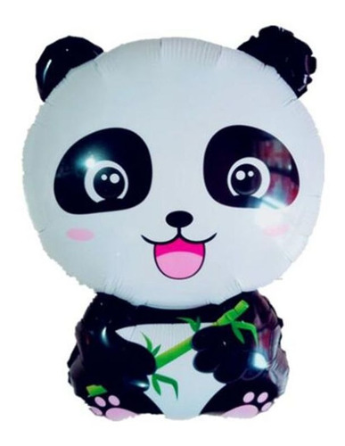 Globo Oso Panda 80 Cm Alto Aire O Helio