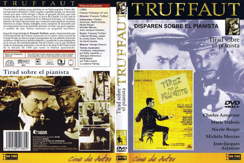 Disparen Sobre El Pianista- C. Aznavour - F. Truffaut- Dvd