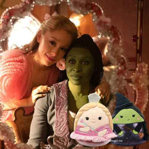 Boneca macia Wicked Duo Glinda & Elphaba Squishmallows