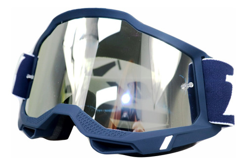 Óculos 100% Accuri 2 Mifflin Lente Espelhada Cinza Motocross
