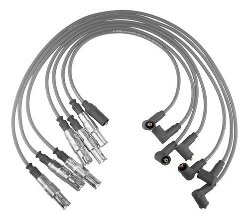 Jgo Cables Bujía Epdm Para Volkswagen Corrado 2.8l 6cil 1992