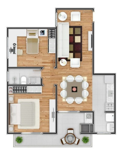 Imagem 12 de 16 de Cobertura Residencial Para Venda, Pilarzinho, Curitiba - Co6980. - Co6980-inc