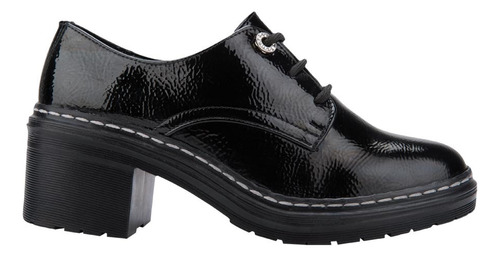 Zapato De Teen Vi Line Fashion 9405 Color Negro Charol