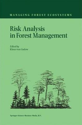 Libro Risk Analysis In Forest Management - Klaus Von Gadow