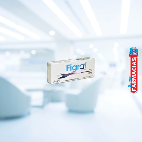 Pack 3 Figral Sildenafil 100mg, 4 Tabs Cada Uno