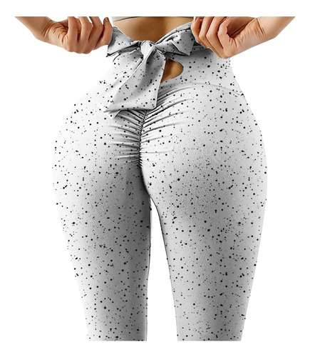 Goodtrade8 Pantalon Para Mujer Estampado Cintura Alta Yoga