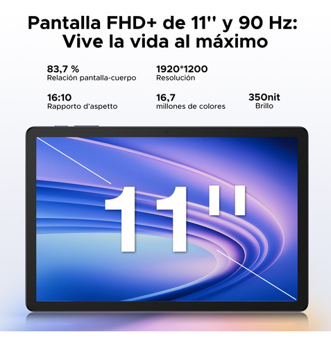Doogee Tabg6+ Android15 Tablet 256gb Incluye Mouse Y Teclado