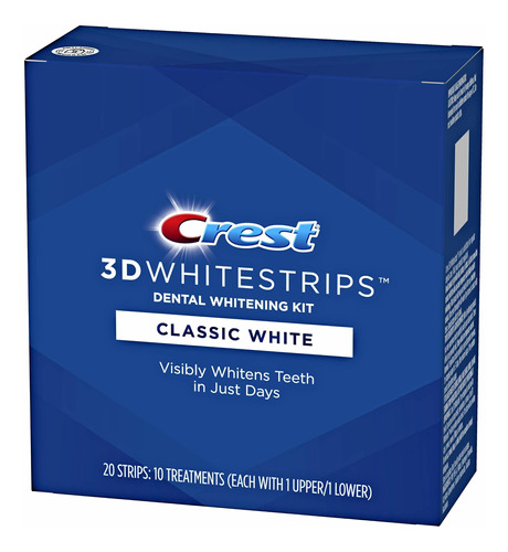Crest 3d Whitestrips - Kit De Blanqueamiento Dental Clsico B