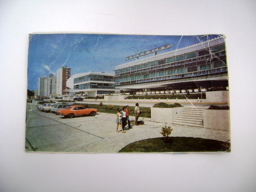 Antigua Postal Casino Necochea Autos 1970 Cupe Chevy Boedo