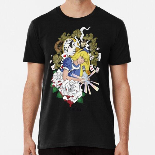 Remera Alices Adventures In Wonderland Algodon Premium