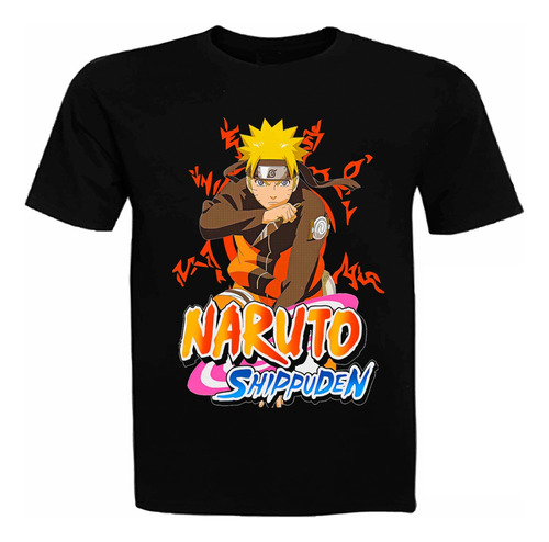 Polera Naruto Anime, Unisex, Diseños Varios, Elige El Tuyo 