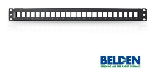 Patch Panel Modular Belden Ax103114 Cat6/6a 24espacios 1ur