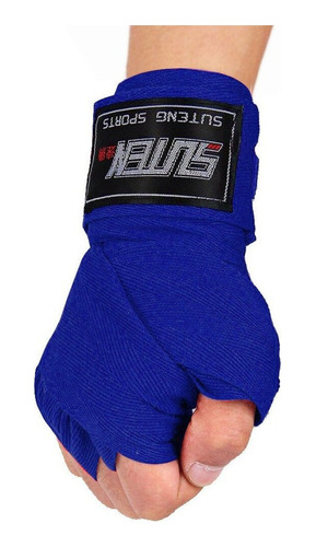 Vendaje Par Boxeo, Muay Thai, Mma, Taekwondo Color Azul