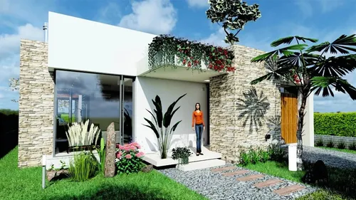 Plano De Casa Moderna Medidas Diseño Color 168m2