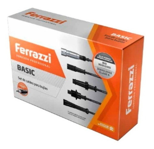 Imagen 4 de 10 de Cables Bujia Ferrazzi Vw Gol Power 1.6 8v - G4 2006/2008