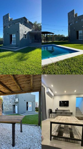 Alquilo Casa Temporario A Estrenar Moderna Con Pileta