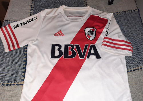 Camiseta Titular River Plate 2014/2015 Talle 16/s (Usado)
