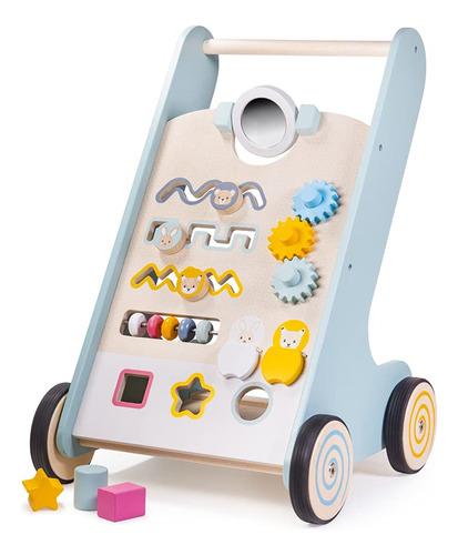 Bigjigs Toys Andador De Bebe De Actividad 100% Certificado F