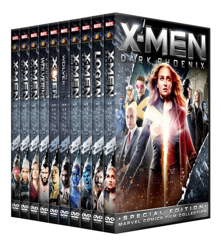 X Men Coleccion - Dvd Latino/ingles Subt Español