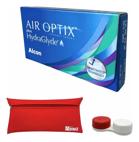 Lente De Contato Air Optix Plus Hydraglyde Alcon