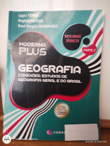 Moderna Plus Geografia Volume Único Parte 2 (Usado)