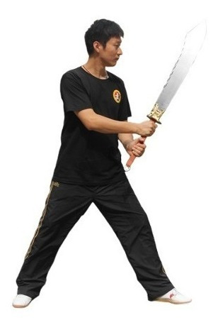 Espada Kung Wushi Fu 9 Anillos 100 Cm X 12 Cm Max Cobre