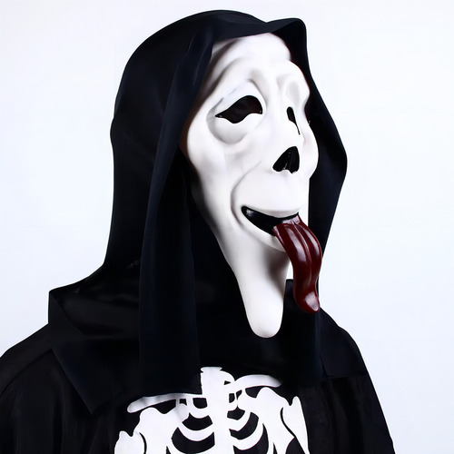 Scream - Scary Movie Mascara Ghostface Cosplay 04 Color Blanco