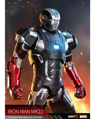 Figure Action Iron Man Marvel Mark 22 Zd Toys 18cm Artic