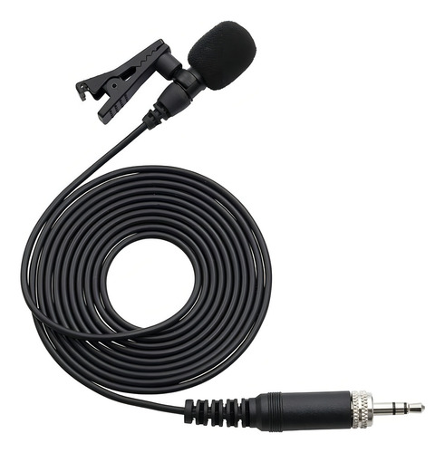Gravador de campo portátil Zoom F2 com microfone Lavalier Palermo, cor preta