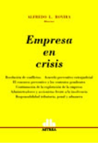 Empresa En Crisis Rovira