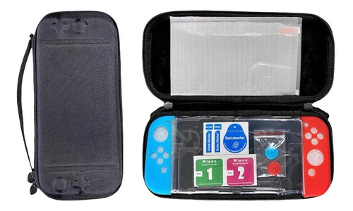 Kit Funda Y Protector Nintendo Switch 