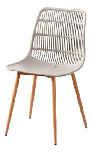 Silla De Living Comedor Eames Alaska Boxbit Base De Madera