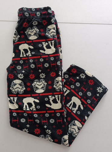 Pijama Star Wars Hombre Small/medium Oficial Con Forro Polar (Usado)