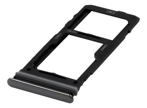 Bandeja Porta Sim Compatible Samsung A52 Negro
