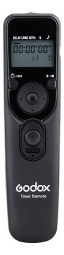 Intervalometro Godox Utr-c1 Para Canon Eos T5 T3 Xs Xsi T4i Color Negro