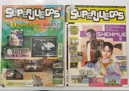 Revistas De Coleccion Super Juegos Años 00/01/02 Vintage (Usado)