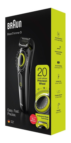 Imagen 8 de 10 de Braun Bt3221 Beard Trimmer 3 Recorta Barba 20 Longitudes