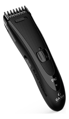 Máquina de Corte GA.MA Italy Gama Profissional Black Titanium T742 negra 220V