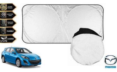 Sunshade Cubresol Con Ventosas Mazda 3 Hb 2.5l 2010 A 2014