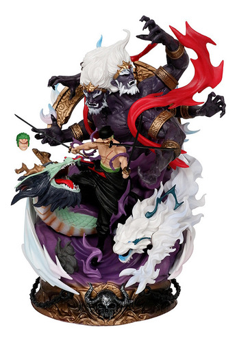 Figura De Acción De Anime Roronoa Zoro De Una Pieza De 22 Cm