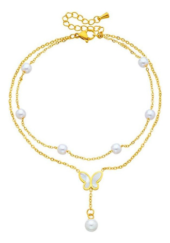 Shejuety Cadena De Pie Para Mujer, Cadena De Oro, Cadena De