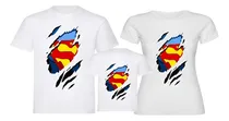 Comprar Camisetas Personalizadas Para Familia 3 Camisetas Superman 