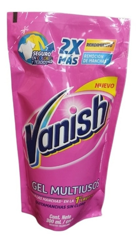 Vanish Gel Líquido 300ml Ropa De Color