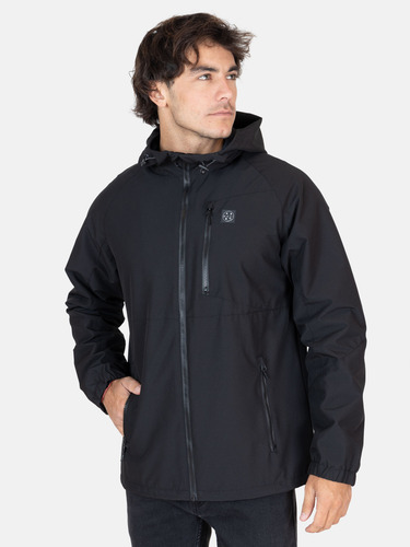 Cortaviento Paisse Negro Hombre Maui And Sons
